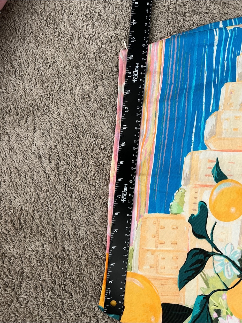 RARE H&M Mediterranean lemon print mini skirt - Picture 9 of 11